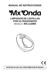 Mx Onda MX-LU2089 Manual De Instrucciones