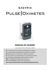 Easypix Pulse Oximeter Manual De Usuario