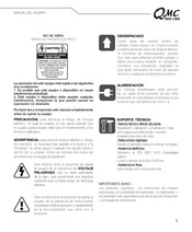 OMC 1800USB Manual Del Usuario