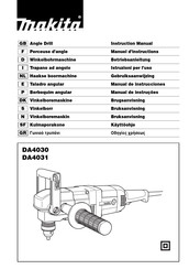 Makita DA4030 Manual De Instrucciones