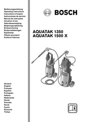 Bosch AQUATAK 1500 X Instrucciones De Servicio