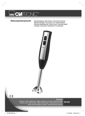 Clatronic SM 3282 Instrucciones De Servicio