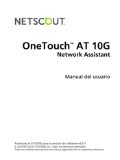 NETSCOUT OneTouch AT 10G Manual Del Usuario