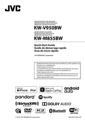 JVC KW-V950BW Manual De Instrucciones