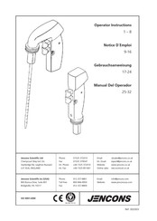 JENCONS Powerpette Plus Manual Del Operador