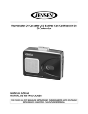 Jensen SCR-90 Manual De Instrucciones