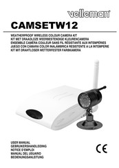 Velleman CAMSETW12 Manual Del Usuario