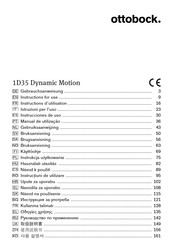 Ottobock 1D35 DynamicMotion Instrucciones De Uso