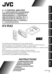 JVC KV-RA2 Manual De Instrucciones