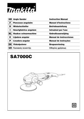 Makita SA7000C Manual De Instrucciones