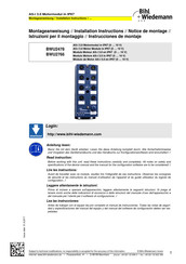 bihl+Wiedemann BWU2766 Instrucciones De Montaje