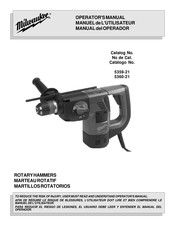 Milwaukee 5359-21 Manual Del Operador