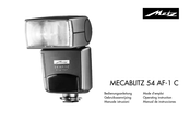 Metz MECABLITZ 54 AF-1 C Manual De Instrucciones