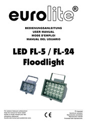 EuroLite LED FL-24 Manual Del Usuario