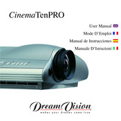 Dream Vision CinemaTenPRO Manual De Instrucciones