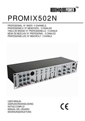 HQ-Power PROMIX502N Manual Del Usuario