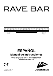 Jb Systems RAVE BAR Manual Del Usuario