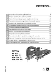 Festool TRION PS 300 Q Manual De Instrucciones