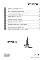 Festool 494973 Manual De Instrucciones Original