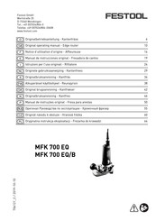 Festool MFK 700 EQ/B Manual De Instrucciones