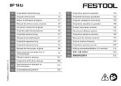 Festool 201789 Manual De Instrucciones Original