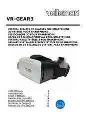 Velleman VR-GEAR3 Manual Del Usuario