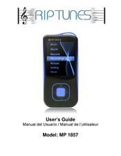 riptunes MP 1857 Manual Del Usuario