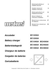 Vetus BC24803A Manual De Uso