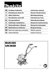 Makita BUK360 Manual De Instrucciones