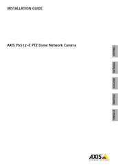 Axis Communications P5512-E PTZ Guia De Instalacion