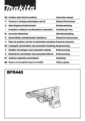 Makita BFR440 Manual De Instrucciones