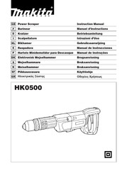 Makita HK0500 Manual De Instrucciones