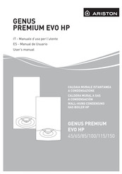 Ariston GENUS PREMIUM EVO HP Manual De Usuario