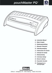 ibico pouchMaster PQ Instrucciones De Servicio