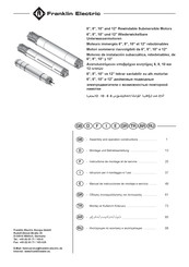 Franklin Electric 265 Serie Manual De Instrucciones