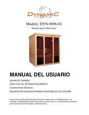 Dynamic Saunas DYN-6996-01 Manual Del Usuario