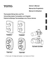 Toto TS960C Serie Manual De Propietario
