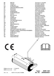 Stiga SWR 1401 Manual De Uso