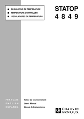 Chauvin Arnoux Statop 4849 Manual De Instrucciones
