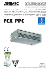 AERMEC FCX PPC Manual De Instrucciones