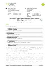 Silony Medical ROCCIA MULTILIF Instrucciones De Uso