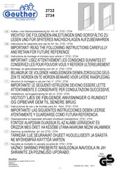 Geuther 2732 Instrucciones De Uso