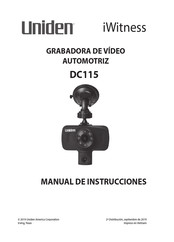 Uniden iWitness DC115 Manual De Instrucciones