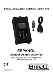 Briteq FIRMWARE UPDATER 2+ Manual De Instrucciones