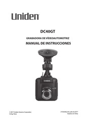 Uniden DC40GT Manual De Instrucciones