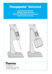 Thermo Finnpipette BioControl Instrucciones De Uso