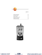 Testo 511 Manual De Instrucciones