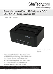 StarTech SATDOCK2REU3 Guia Del Usuario