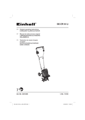 EINHELL GE-CR 30 Li Manual De Instrucciones