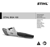 Stihl BGA 100 Manual De Instrucciones